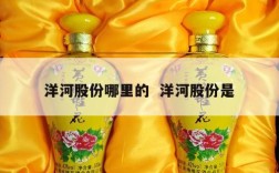洋河股份哪里的  洋河股份是