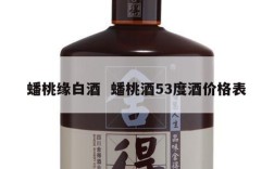 蟠桃缘白酒  蟠桃酒53度酒价格表