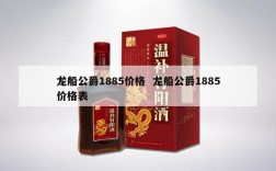 龙船公爵1885价格  龙船公爵1885价格表