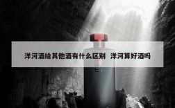 洋河酒给其他酒有什么区别  洋河算好酒吗