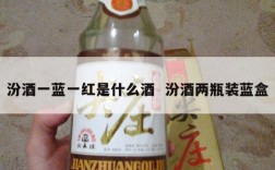 汾酒一蓝一红是什么酒  汾酒两瓶装蓝盒