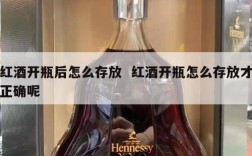 红酒开瓶后怎么存放  红酒开瓶怎么存放才正确呢