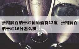 张裕解百纳干红葡萄酒有13度  张裕解百纳干红16分怎么样
