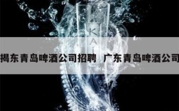 揭东青岛啤酒公司招聘  广东青岛啤酒公司