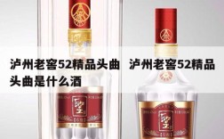 泸州老窖52精品头曲  泸州老窖52精品头曲是什么酒