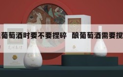 酿葡萄酒时要不要捏碎  酿葡萄酒需要搅拌吗