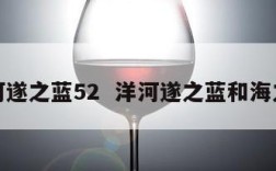 洋河遂之蓝52  洋河遂之蓝和海之蓝