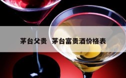 茅台父贵  茅台富贵酒价格表
