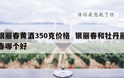 银丽春黄酒350克价格  银丽春和牡丹丽春哪个好