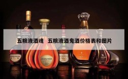 五粮液酒魂  五粮液酒鬼酒价格表和图片