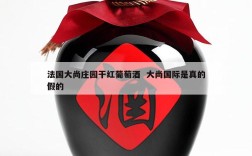 法国大尚庄园干红葡萄酒  大尚国际是真的假的