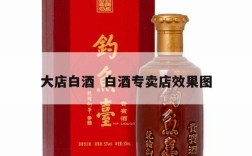 大店白酒  白酒专卖店效果图