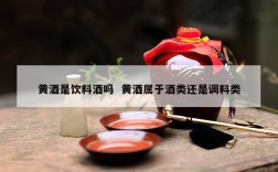 黄酒是饮料酒吗  黄酒属于酒类还是调料类