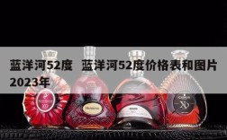 蓝洋河52度  蓝洋河52度价格表和图片2023年