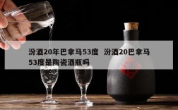 汾酒20年巴拿马53度  汾酒20巴拿马53度是陶瓷酒瓶吗