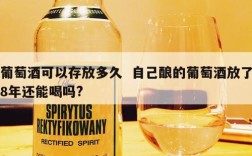 葡萄酒可以存放多久  自己酿的葡萄酒放了8年还能喝吗?