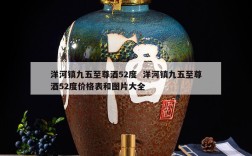 洋河镇九五至尊酒52度  洋河镇九五至尊酒52度价格表和图片大全