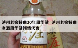 泸州老窖特曲30年周华健  泸州老窖特曲老酒周华健倾情代言