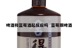 啤酒和蓝莓酒起反应吗  蓝莓跟啤酒