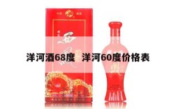 洋河酒68度  洋河60度价格表