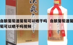 自酿葡萄酒葡萄可以晒干吗  自酿葡萄酒葡萄可以晒干吗视频