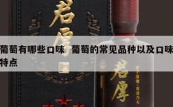 葡萄有哪些口味  葡萄的常见品种以及口味特点