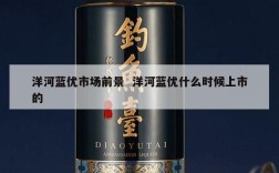 洋河蓝优市场前景  洋河蓝优什么时候上市的