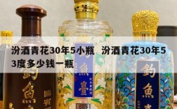 汾酒青花30年5小瓶  汾酒青花30年53度多少钱一瓶