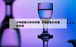 泸州老窖20年份珍藏  泸州老窖20年窖龄价格