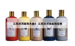江苏洋河柔和大曲5  江苏洋河镇柔和经典