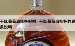 干红葡萄酒挂杯好吗  干红葡萄酒挂杯的现象说明
