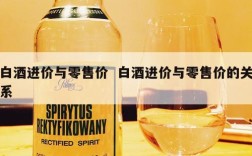 白酒进价与零售价  白酒进价与零售价的关系