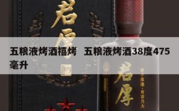 五粮液烤酒禧烤  五粮液烤酒38度475毫升