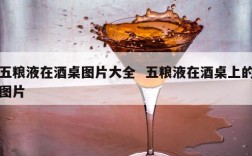 五粮液在酒桌图片大全  五粮液在酒桌上的图片