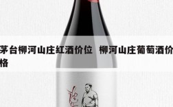 茅台柳河山庄红酒价位  柳河山庄葡萄酒价格